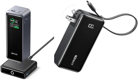 ANKER Prime Power Bank, 27,650mAh 3-Port 250W Portable Charger for Travel, TSA-Approved, Smart App, for MacBook Pro/Air, iPhone 16/15/14 Series, Samsung, Laptops, and More