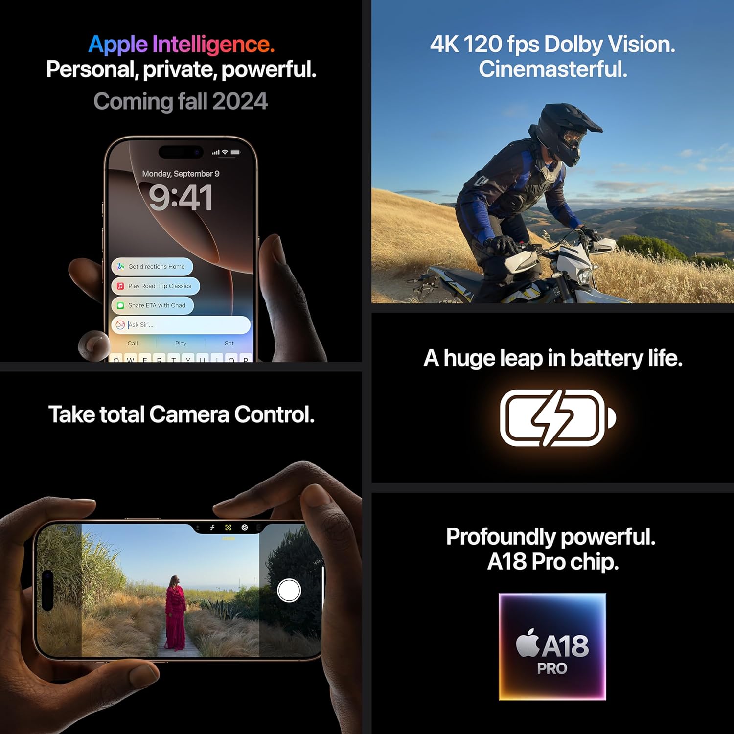 iPhone 16 Pro Max / 256GB / Black Titanium